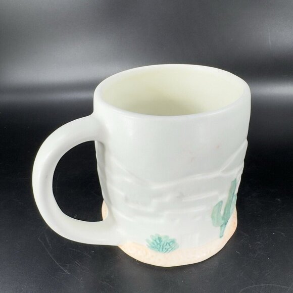 Otagiri Southwest Mug Cup Curtis Swann Embossed Sculpted Pueblo Home Single Mug - Picture 7 of 11